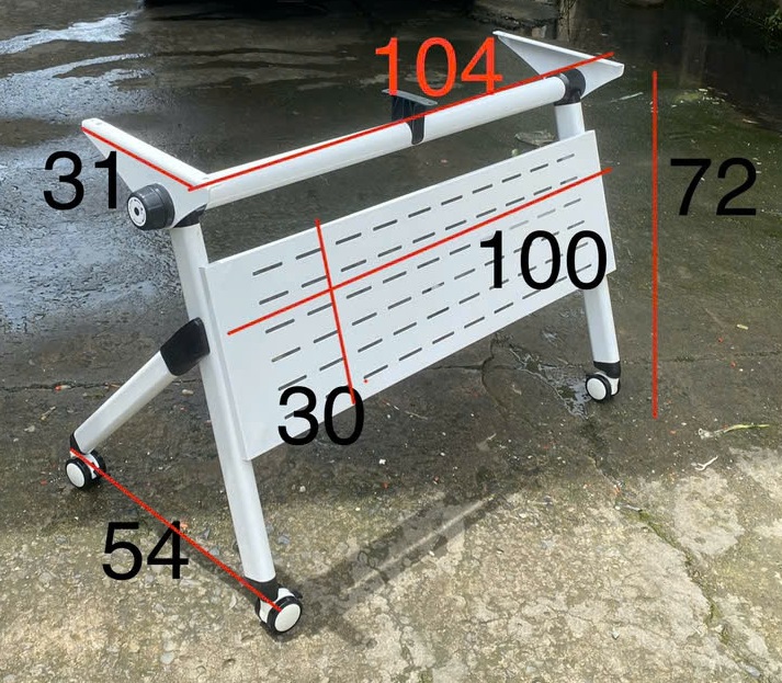 Bàn hội trường mặt gấp BHLD02